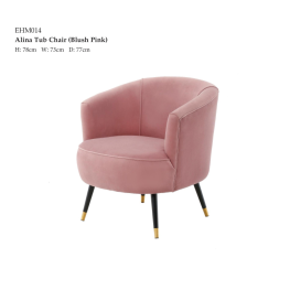 Hadley Dining Chair (Pink) - (EHM013) 