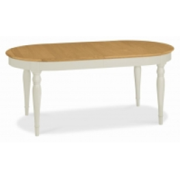 Hampstead Grey/Oak 180cm Dining Table 6/8 Ext