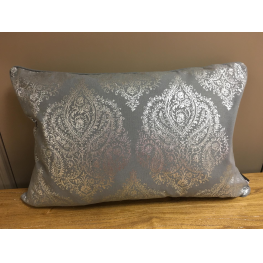 Malini Grey/Silver Cushion