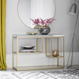 Pippard Console Table Champagne 