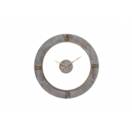 Libra grey floating wall clock