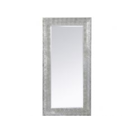 Libra Moura Antique Silver Filigree Floor Length Mirror